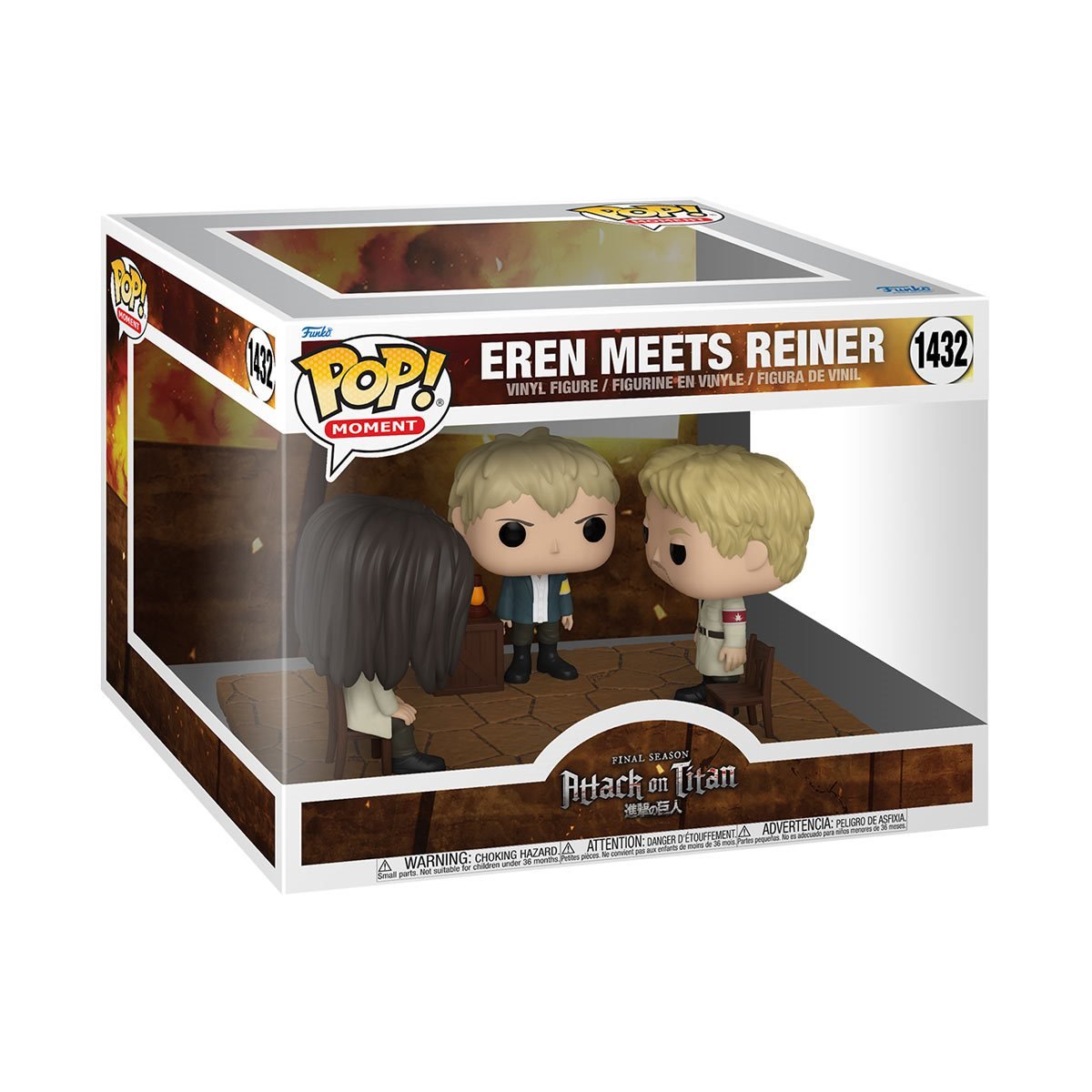 POP! Anime Moment Attack on Titan Erin Meets Reiner #1432 – The Fun Exchange