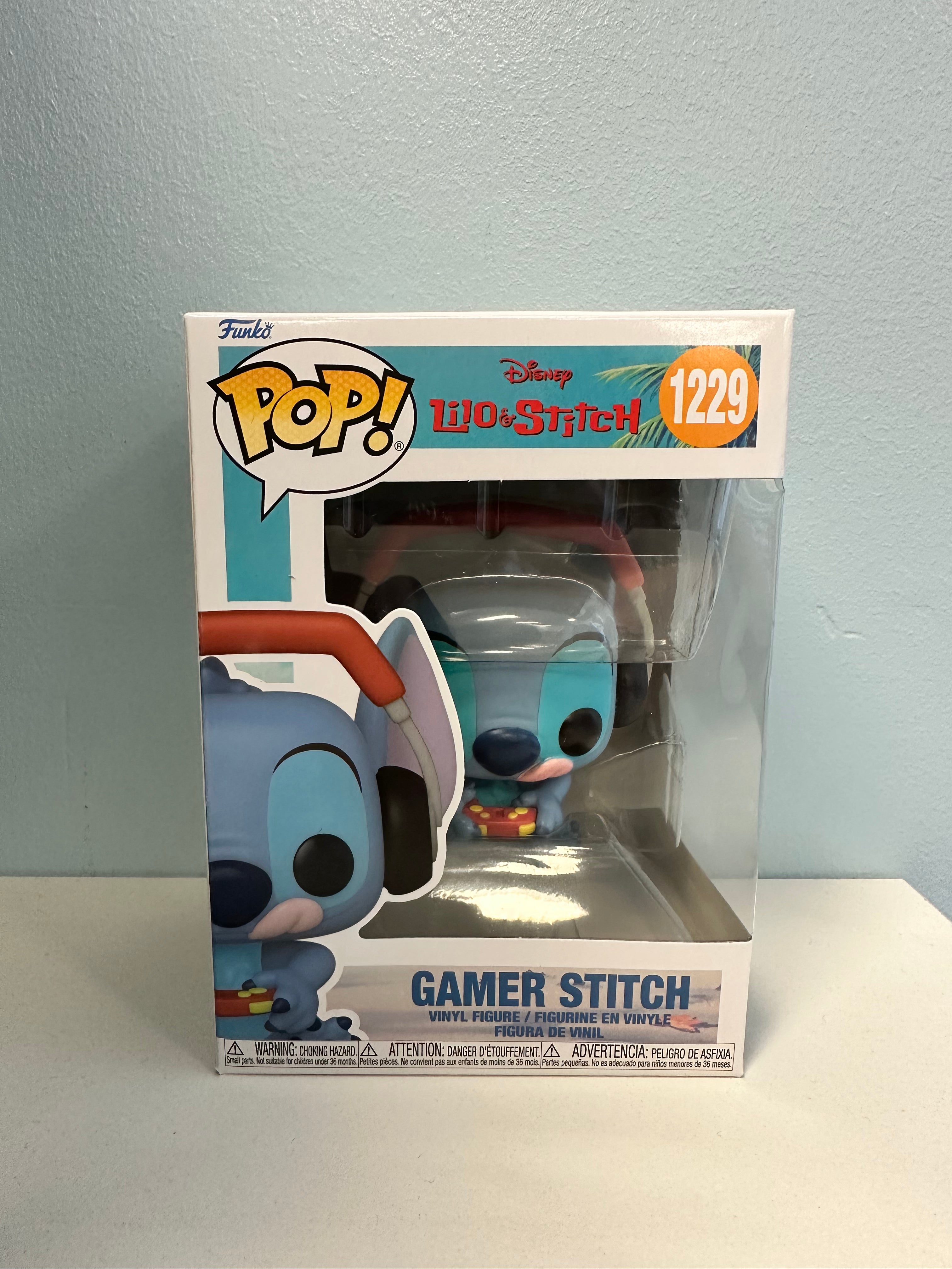 Funko Pop Gamer Stitch - 1229 - GameStop // Just One Pop Showcase 