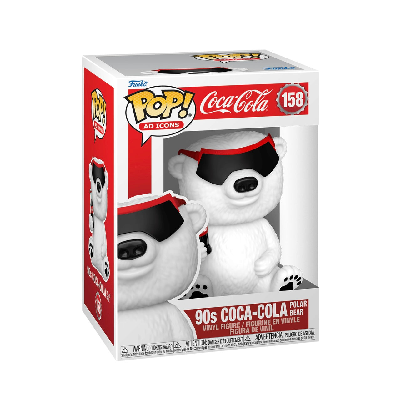 POP! Ad Icons Coca Cola 90's Polar Bear #158 – The Fun Exchange