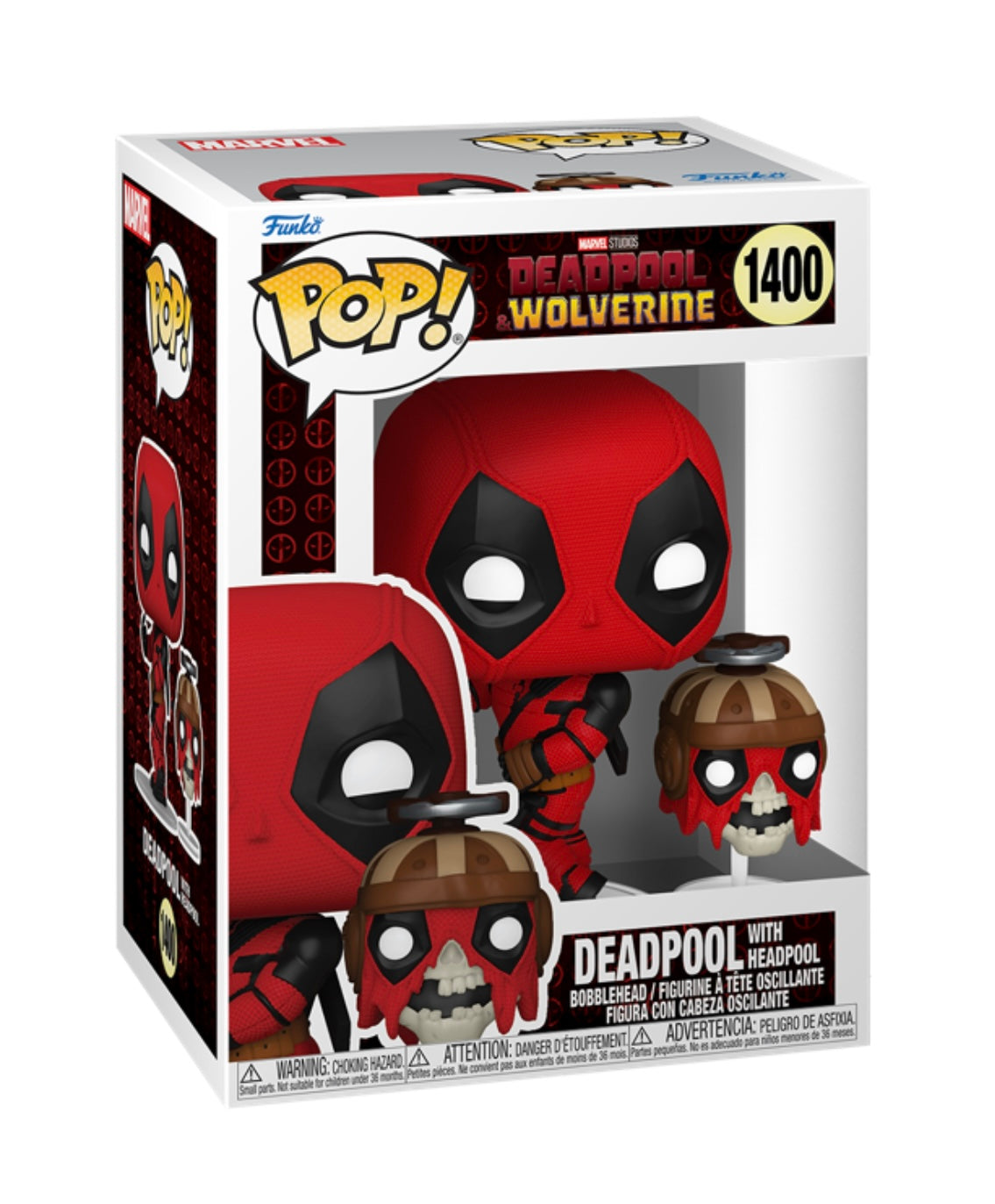 POP! Marvel Deadpool w/Headpool #1400