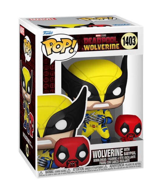 POP! Marvel Wolverine w/Babypool #1403