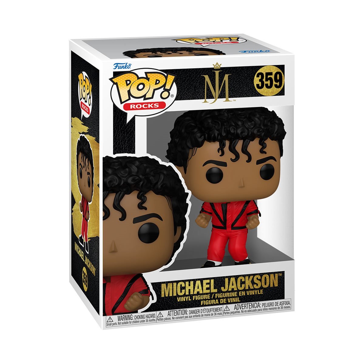 POP! Rocks Michael Jackson (Thriller) #359