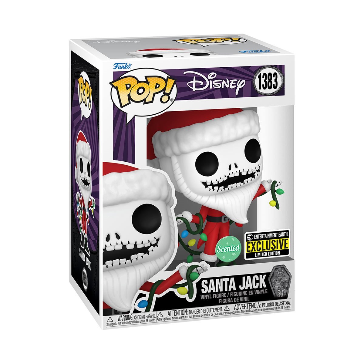 POP! Disney NBC Santa Jack (Scented) #1383