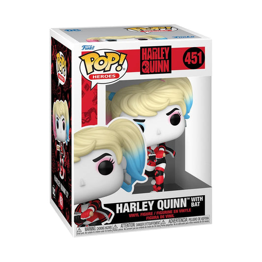 POP! Heroes Harley Quinn (Bat) #451