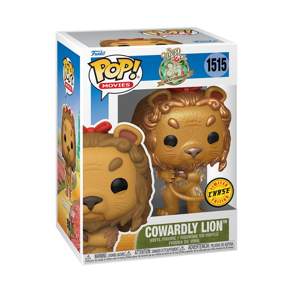 POP! Movies Wizard Of Oz Cowardly Lion CHASE #1515
