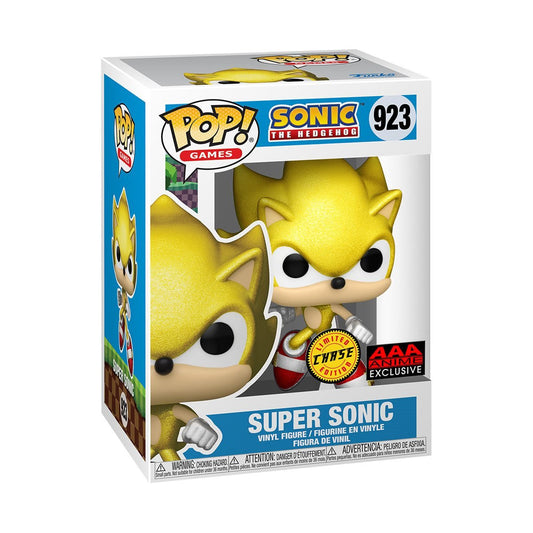 POP! Games Super Sonic CHASE Bundle #923