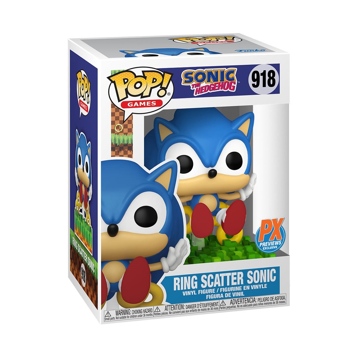 POP! Games Sonic Ring Scatter #918