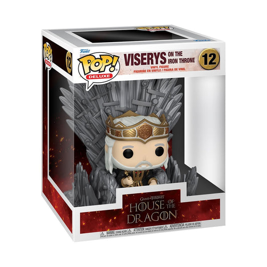 POP! TV HOTD Deluxe Viserys on Iron Throne #12