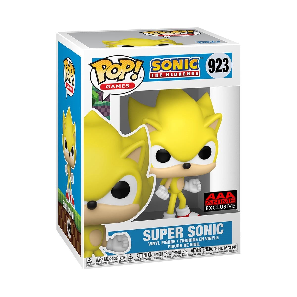 POP! Games Super Sonic CHASE Bundle #923