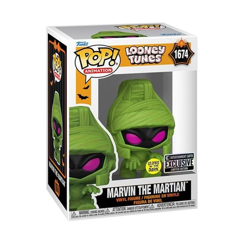 POP! Looney Tunes GITD Marvin The Martian #1674