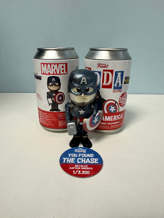 Vinyl Soda Captain America Chase Bundle