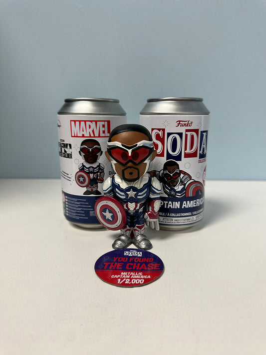 Vinyl Soda Captain America Chase Bundle