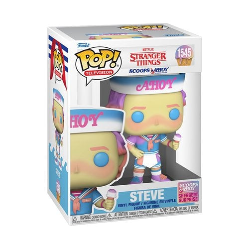 POP! TV Stranger Things Scoops Ahoy Steve #1545