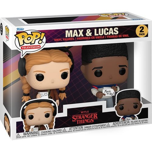 POP! TV Stranger Things Max & Lucas 2pk