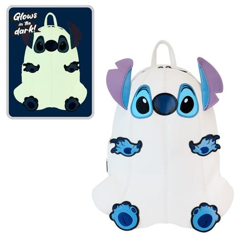 Loungefly Stitch Ghost GITD Mini Backpack