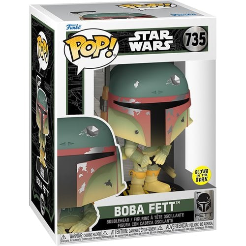 POP! Star Wars Boba Fett GITD #735