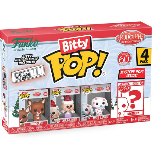 Bitty Pop Rudolph 4pk