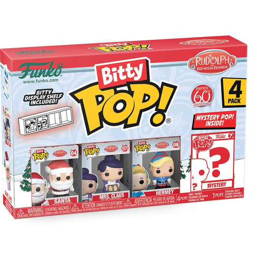 Bitty Pop Santa 4pk