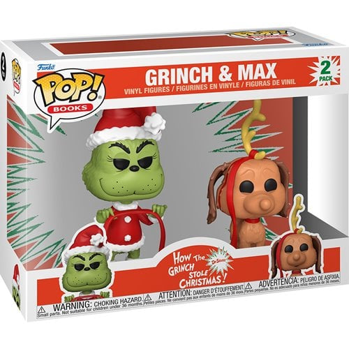 POP! Movies Grinch & Max 2PK