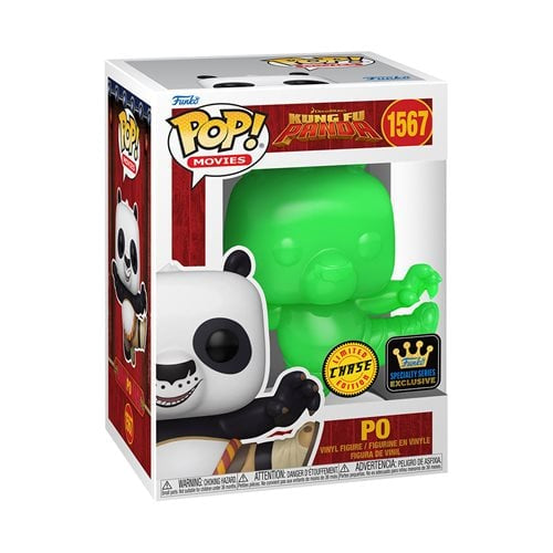 POP! Movies Kung Fu Panda Po CHASE Bundle #1567