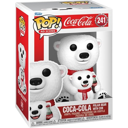 POP! Ad Icons Coca Cola Polar Bear w/Cub #241