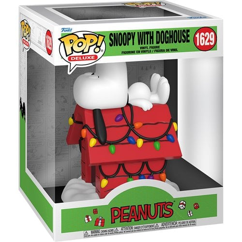 POP! Anime Peanuts 6” Snoopy on Doghouse #1629