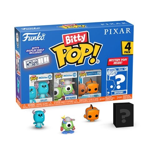 Bitty Pop Monsters Inc. 4pk