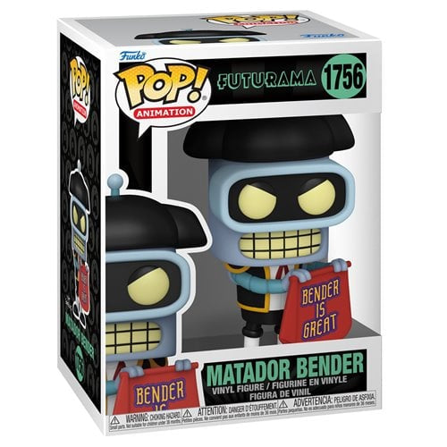 POP! Animation Futurama Matador Bender #1756