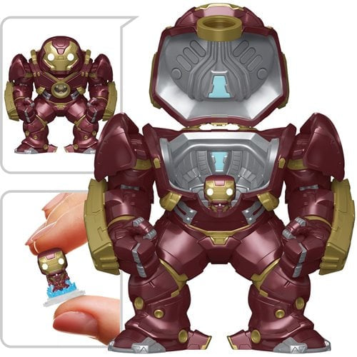 Bitty Pop Bot Hulkbuster w/Iron Man