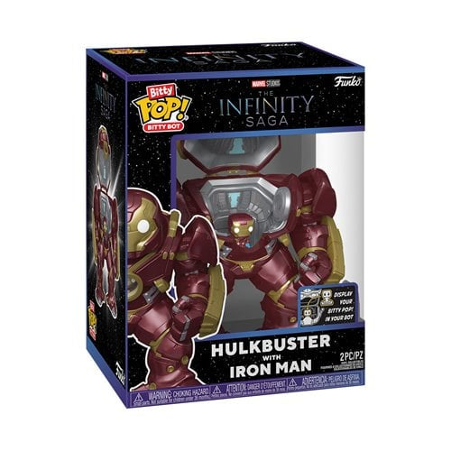 Bitty Pop Bot Hulkbuster w/Iron Man