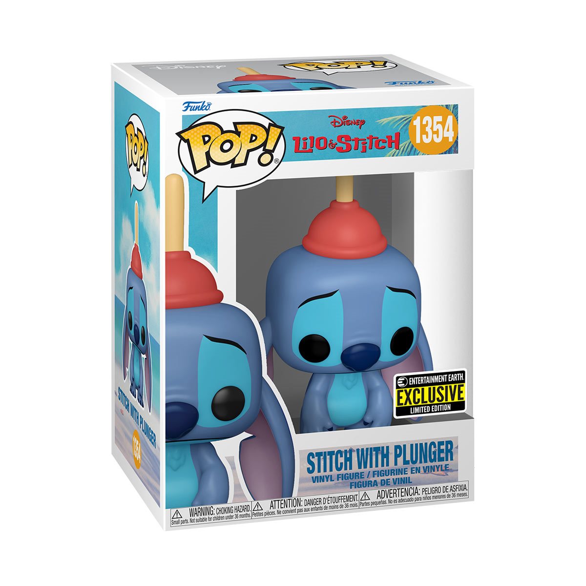 POP! Disney Stitch w/Plunger #1354