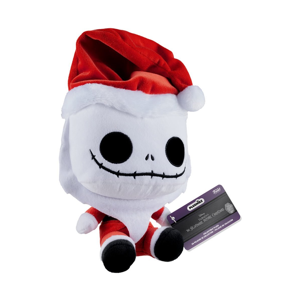 santa jack skellington plush