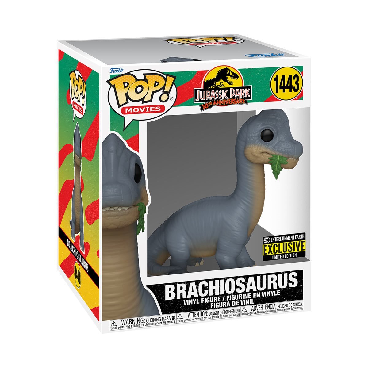 POP! Movies Jurassic Park 6” Brachiosaurus #1443