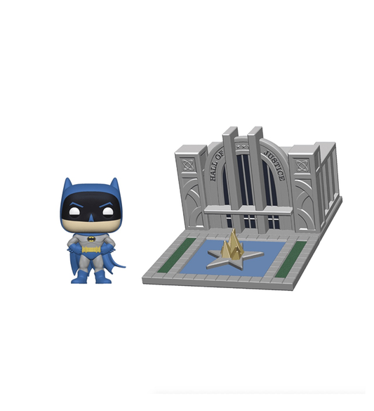POP! Town Heroes Hall of Justice w/Batman Pop #09