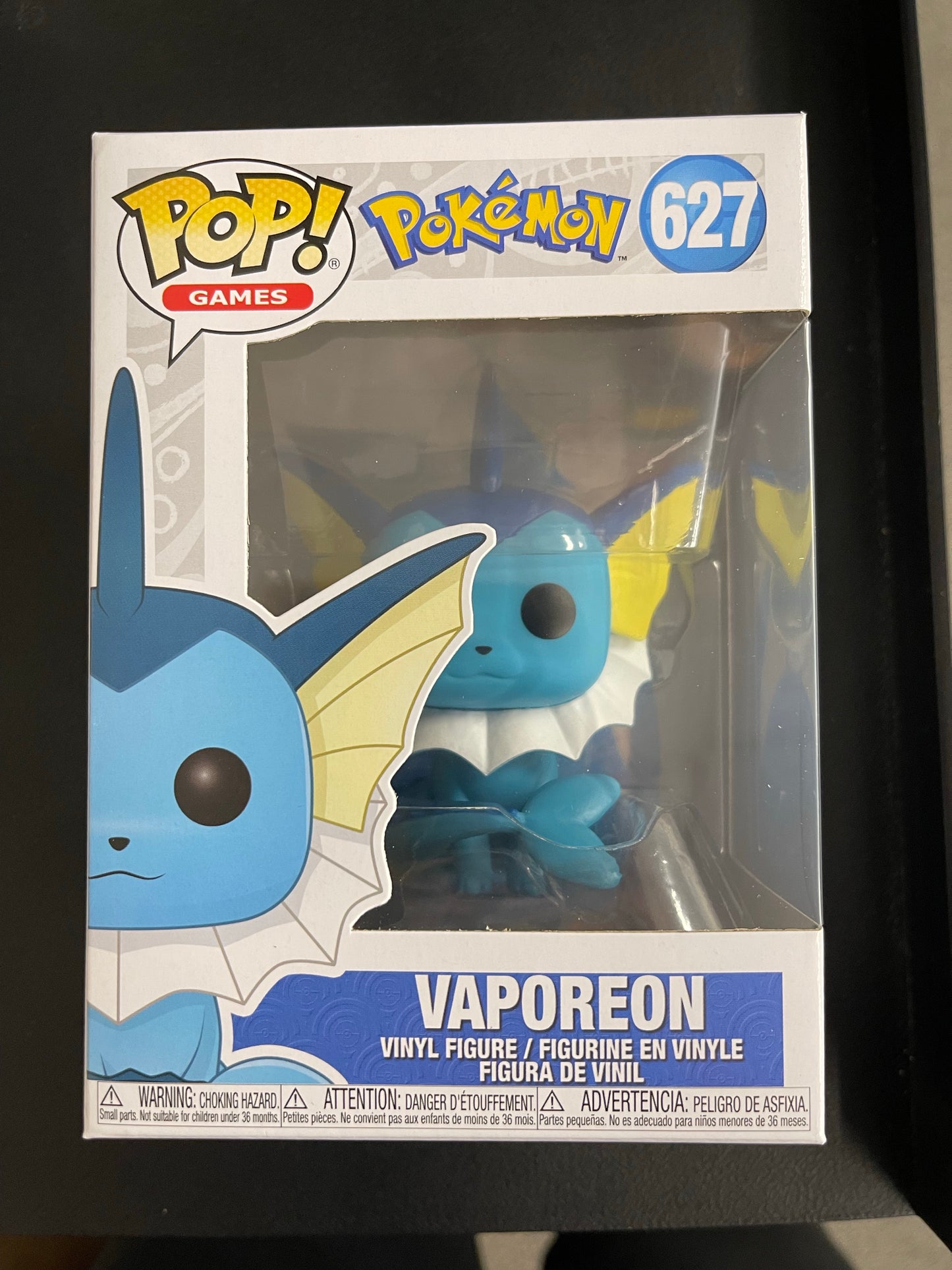 POP! Games Pokémon Vaporeon #627