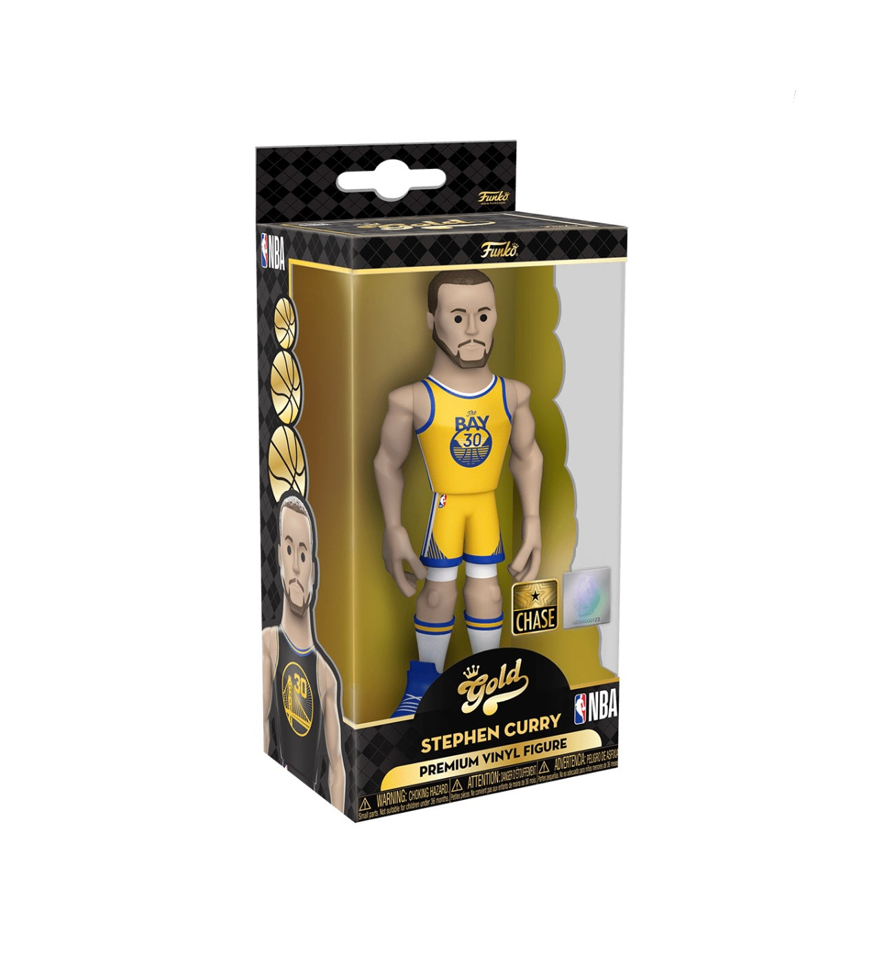 Vinyl Gold NBA Steph Curry CHASE (yellow)