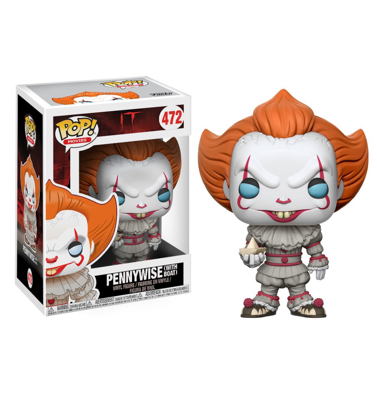 POP! Movies It Pennywise w/Boat #472