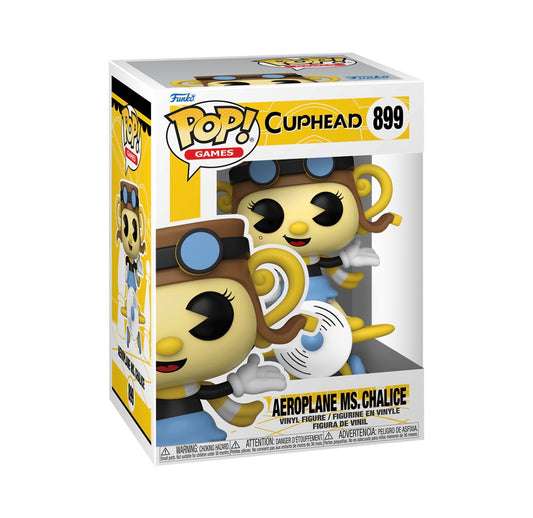 POP! Games Cuphead Aeroplane Ms. Chalice #899