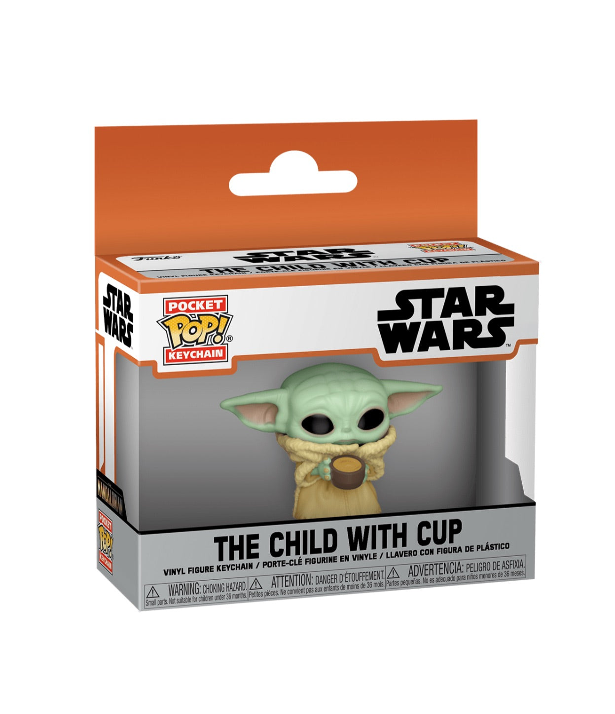 POP! Keychains The Child w/Cup