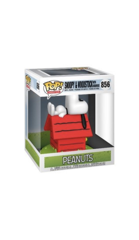 POP! Anime Peanuts 6” Snoopy on Doghouse #856
