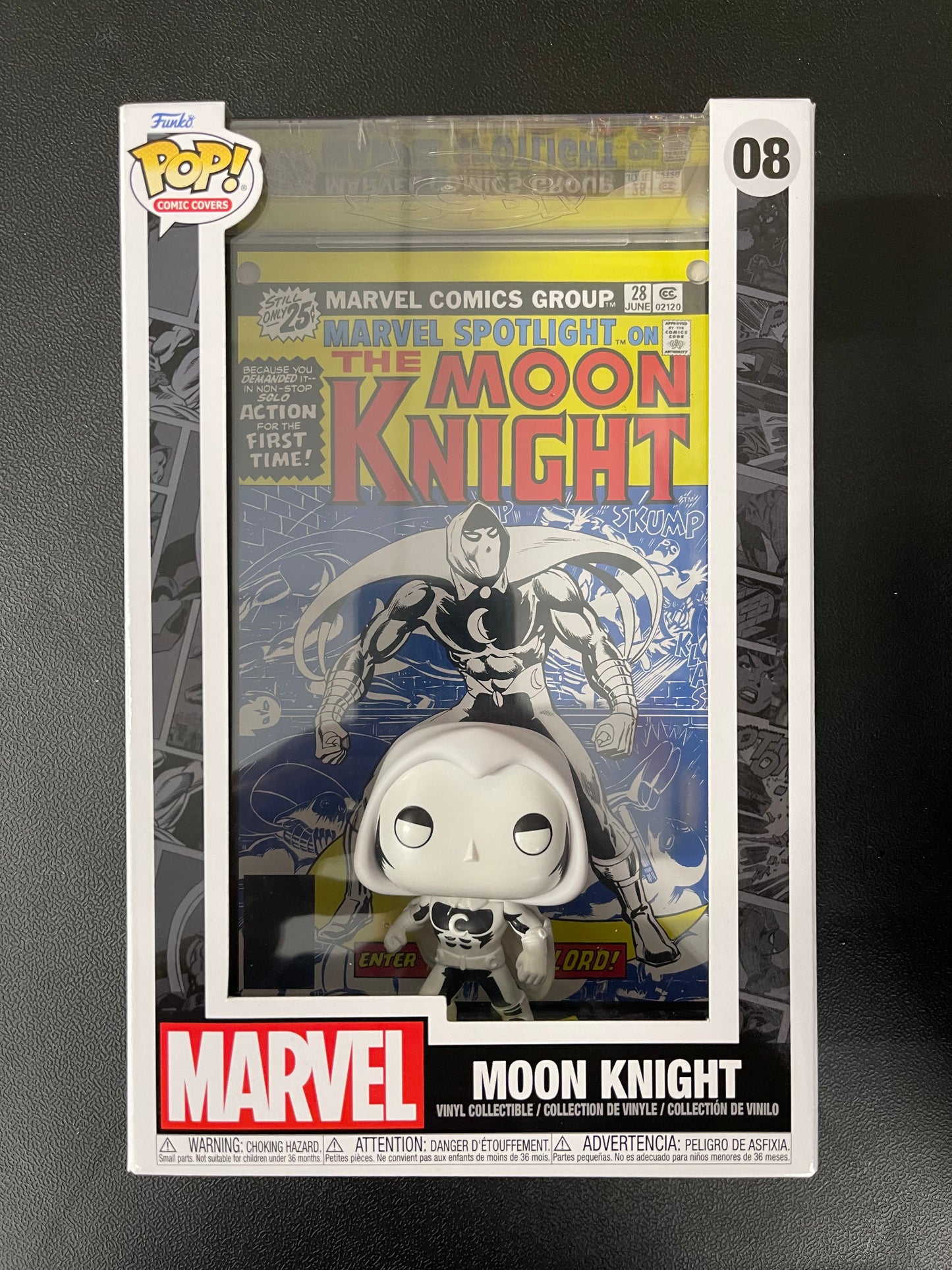 POP! Marvel Comic Cover Moon Knight #08