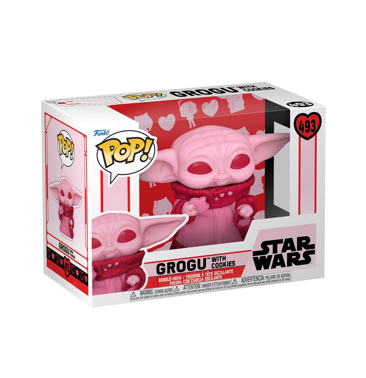 POP! Star Wars VDay Grogu #493