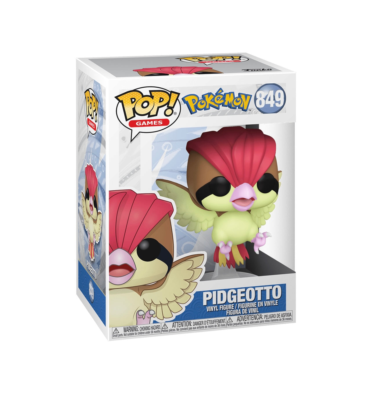 POP! Games Pokémon Pidgeotto #849
