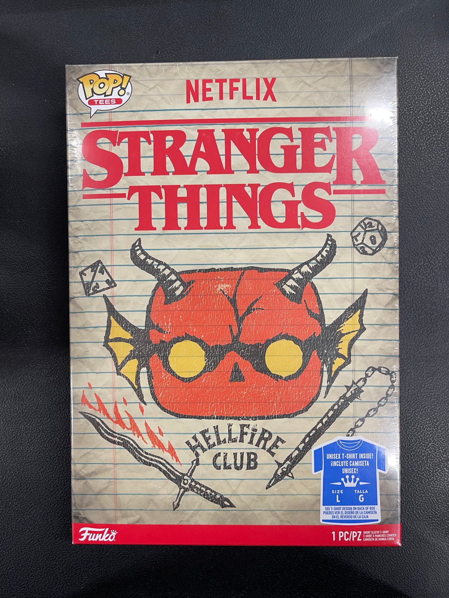 Stranger Things Hellfire Club Pop Tee
