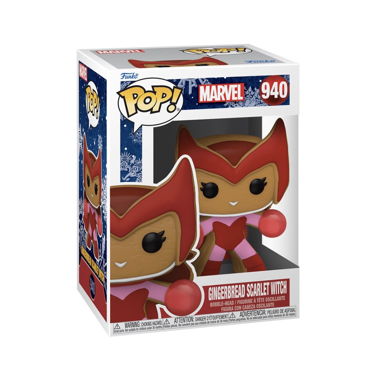 POP! Marvel Gingerbread Scarlet Witch #940
