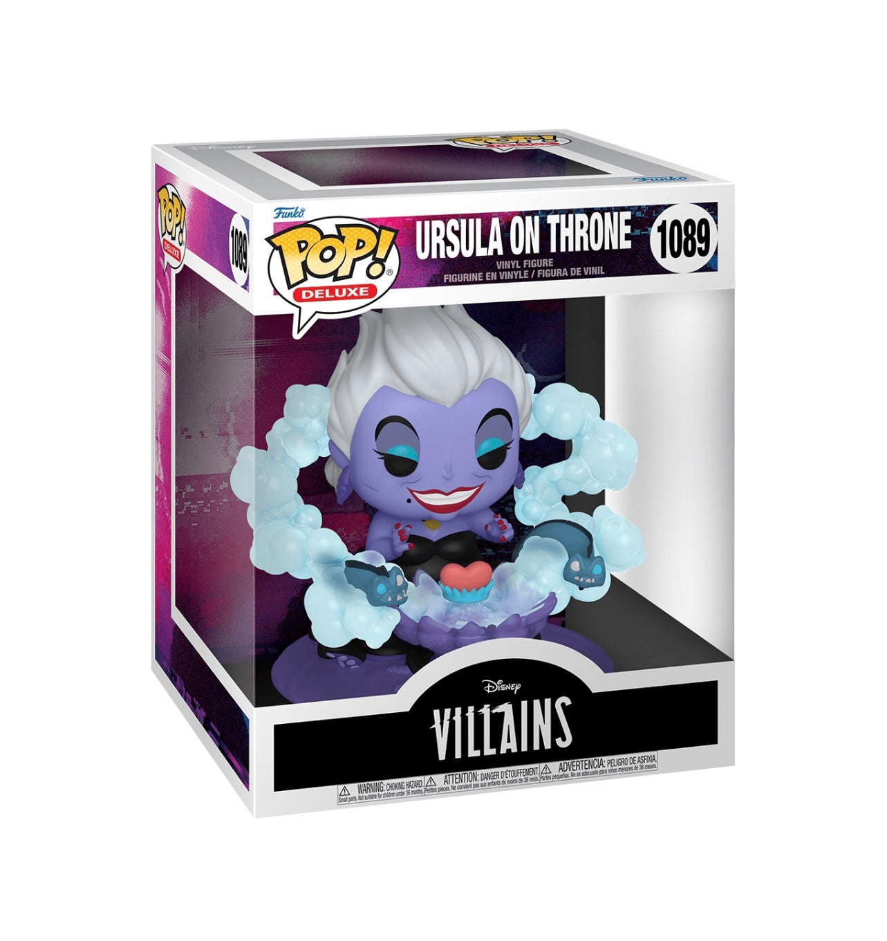 POP! Disney Villains Ursula on Thone 6” #1089