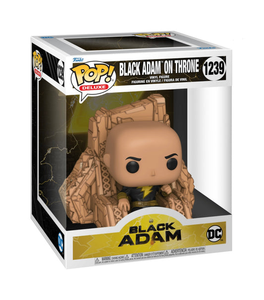 POP! Heroes Black Adam on Throne #1239