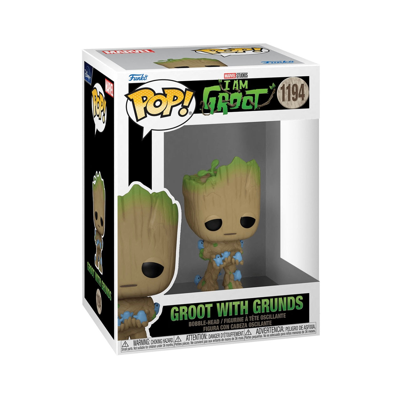 POP! Marvel IAG Groot w/Grunds #1194