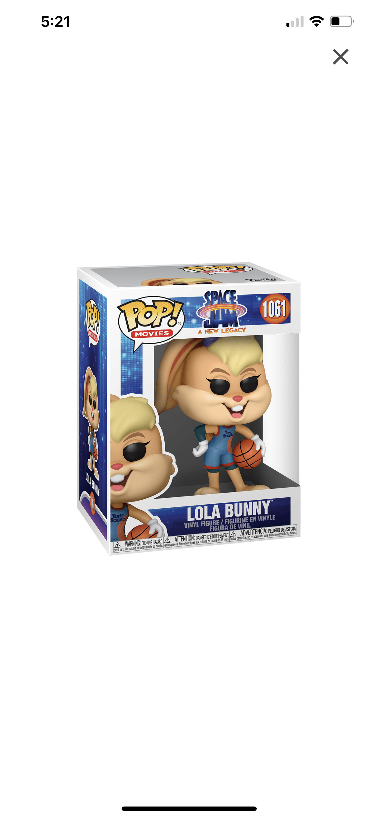 POP! Movies Space Jam Lola Bunny #1061