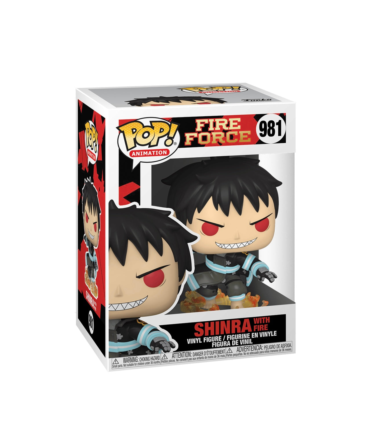 POP! Anime Fire Force Shinra #981
